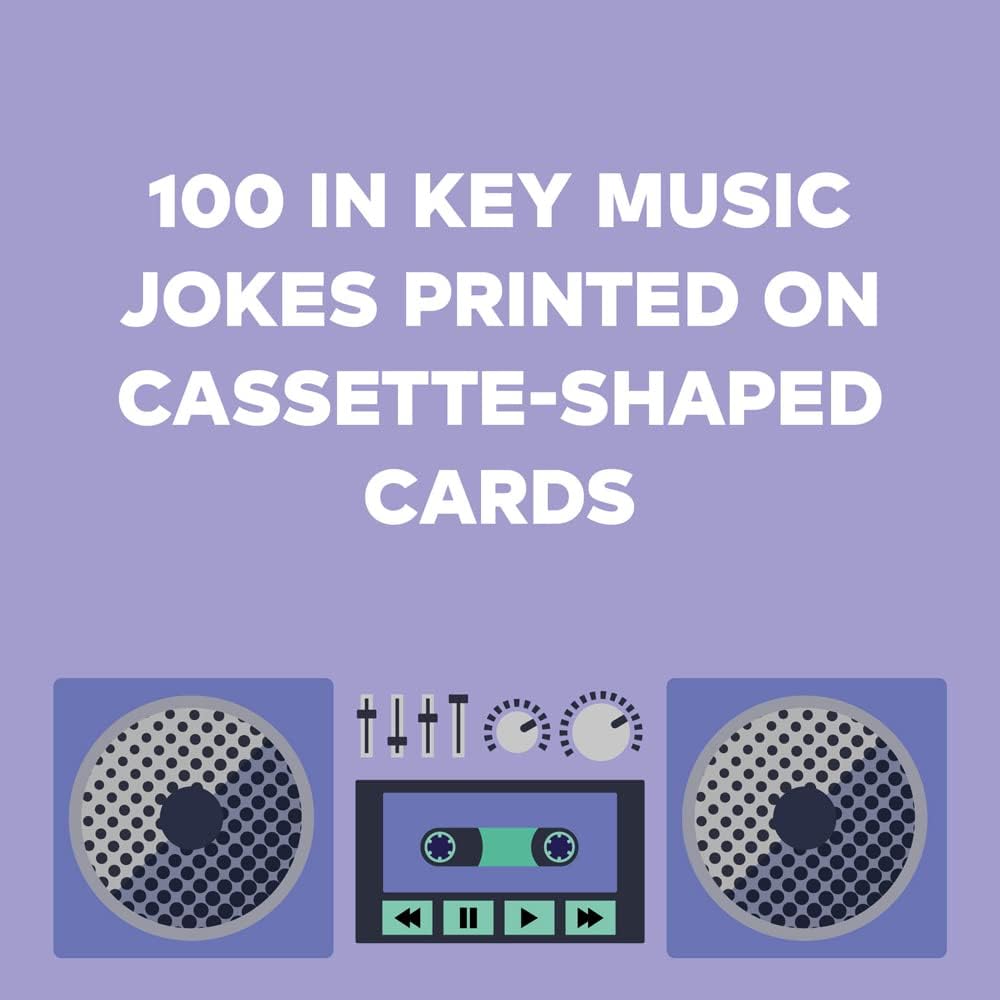 100 Music Jokes (Pack of 24 for £24)