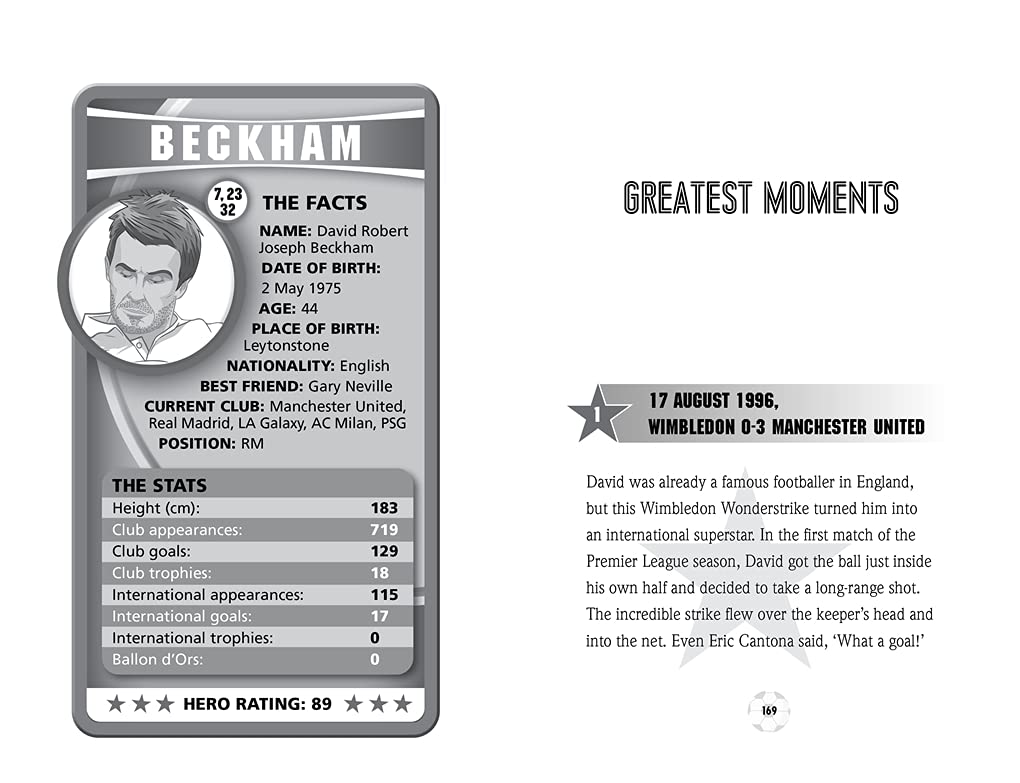 Classic Football Heroes: Beckham
