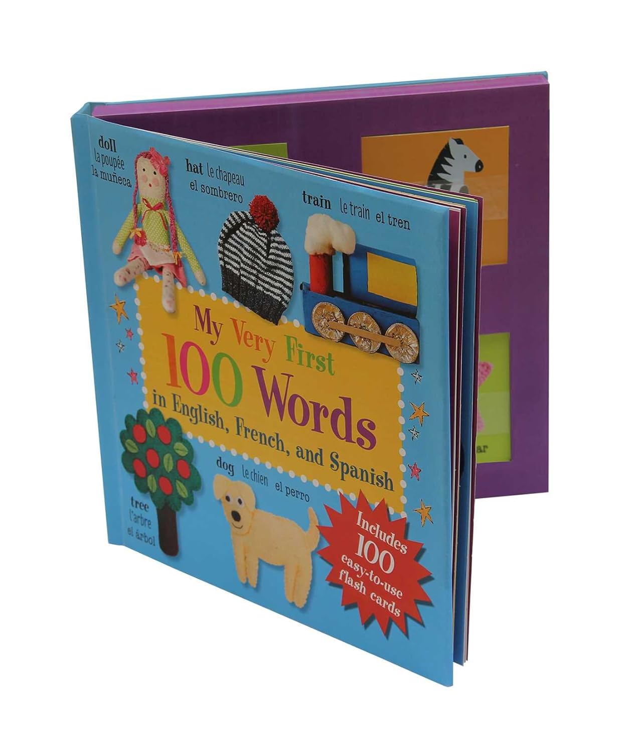 Very First 100 Words in English, French & Spanish – Expect Amazing