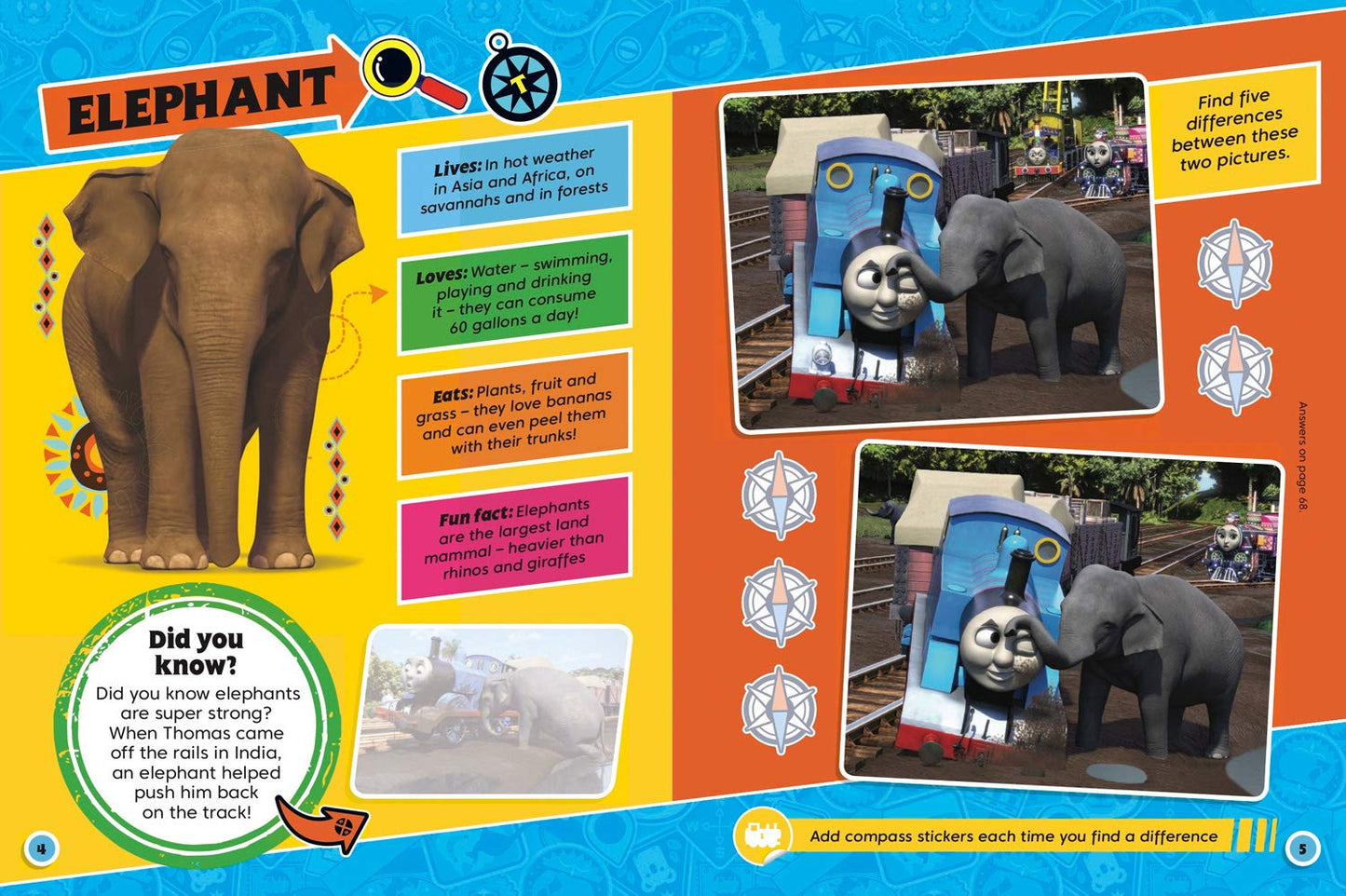 Thomas & Friends: Amazing Animals Activity Book