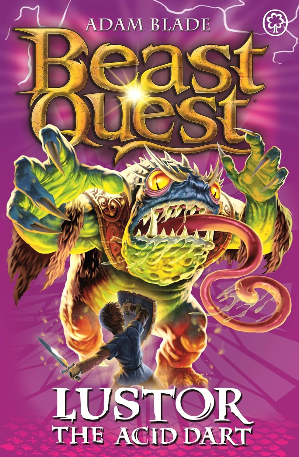 Beast Quest: Master of the Beasts -Lustor the Acid Dart ( Series 10 Book 3 )