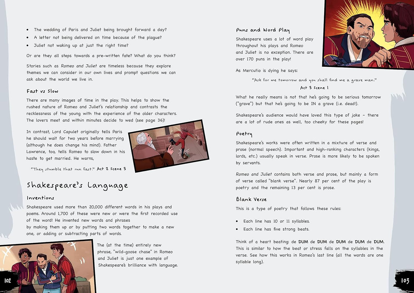 Classics in Graphics: Shakespeare's Romeo & Juliet