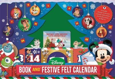 Disney Book & Festive Felt Calendar