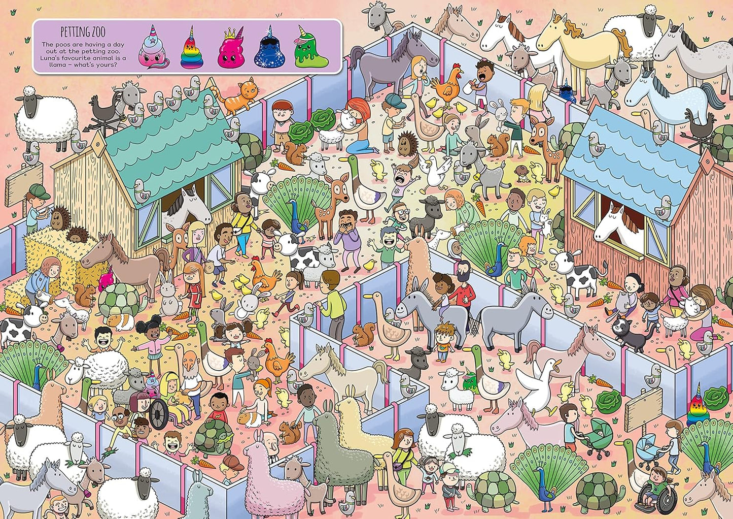 Where's The Unicorn Poo? (A Search and find)