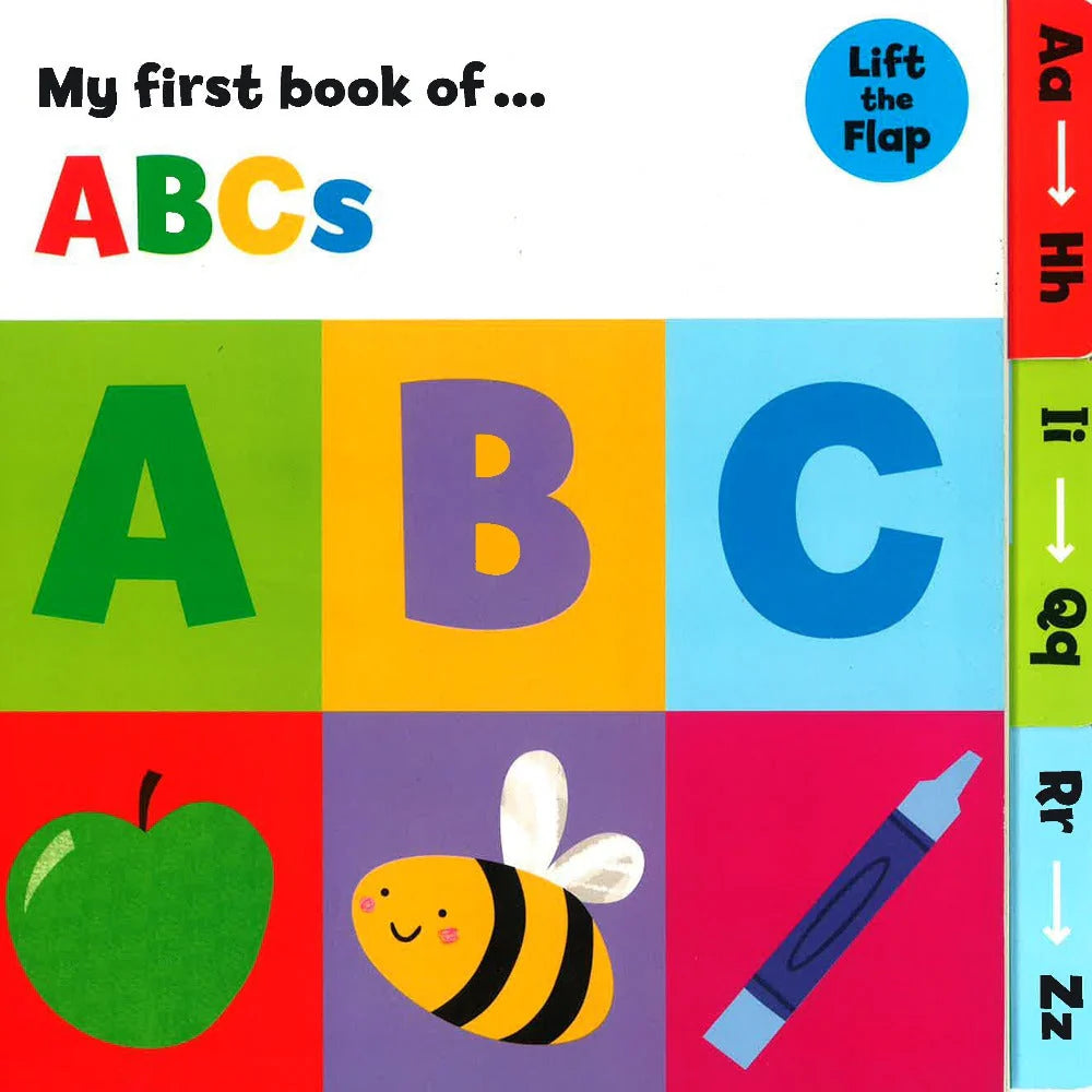 My First Book of ABCs lift-the-flap tab book