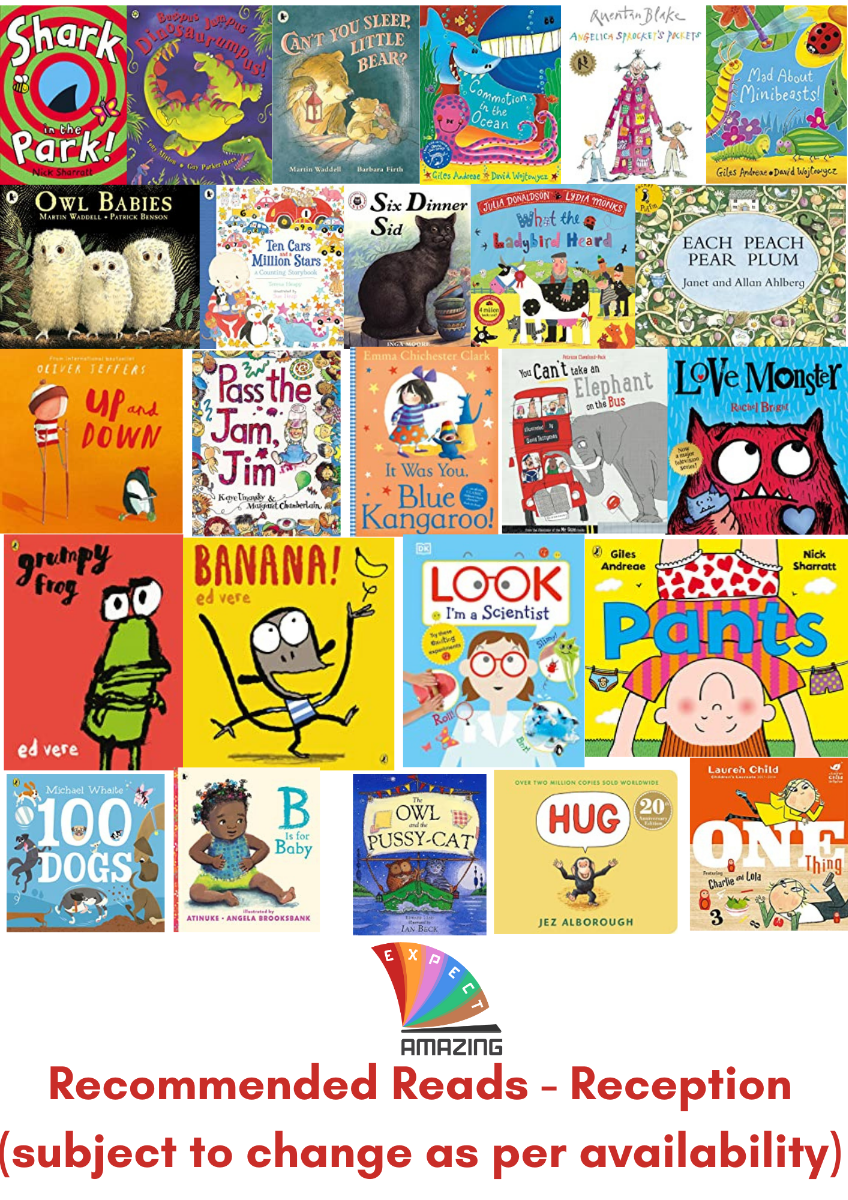 50 Recommended Reads for Reception