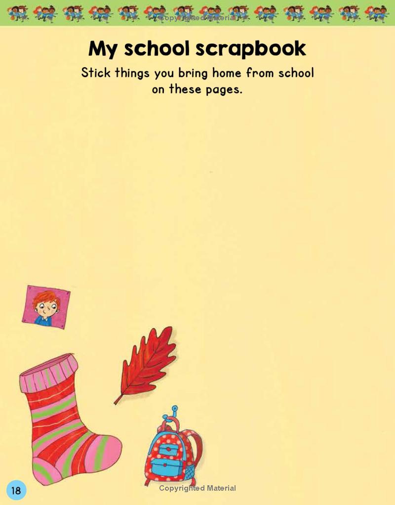 My Day at School Activity and Sticker Book