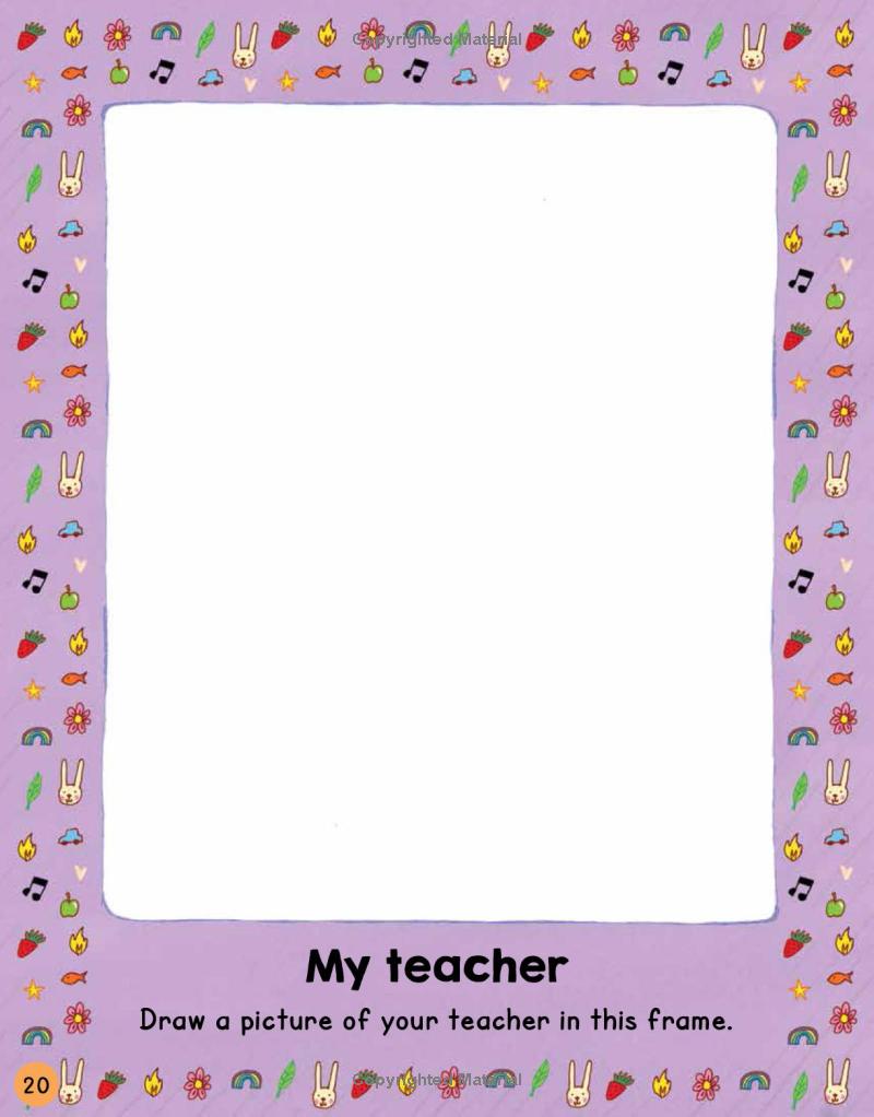 My Day at School Activity and Sticker Book