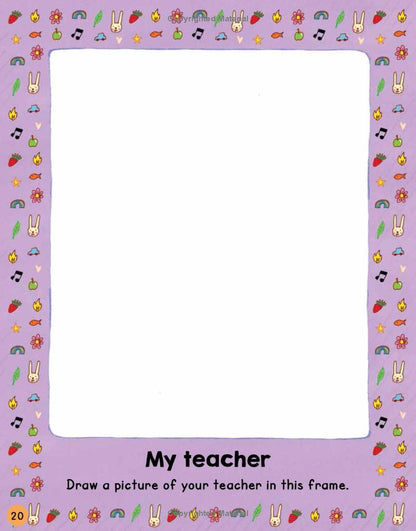 My Day at School Activity and Sticker Book