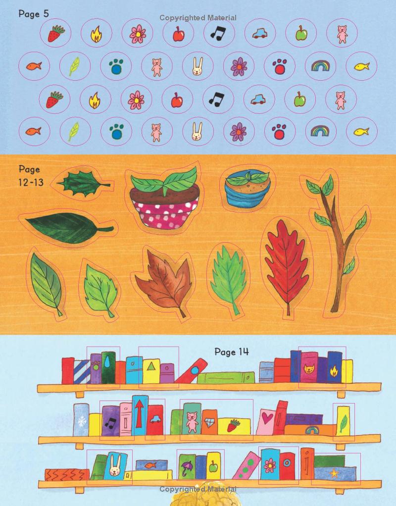 My Day at School Activity and Sticker Book