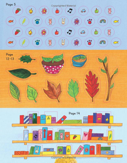 My Day at School Activity and Sticker Book