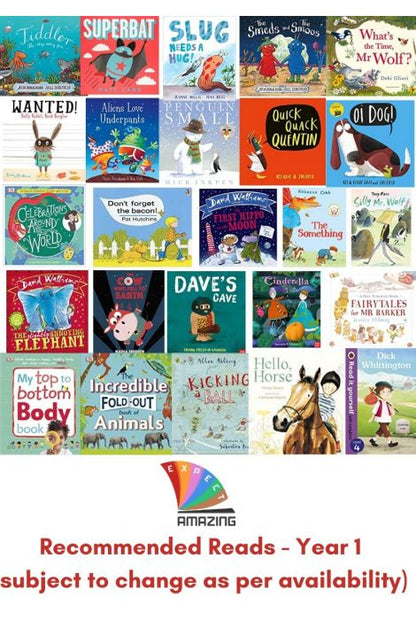50 Recommended Reads for Year 1