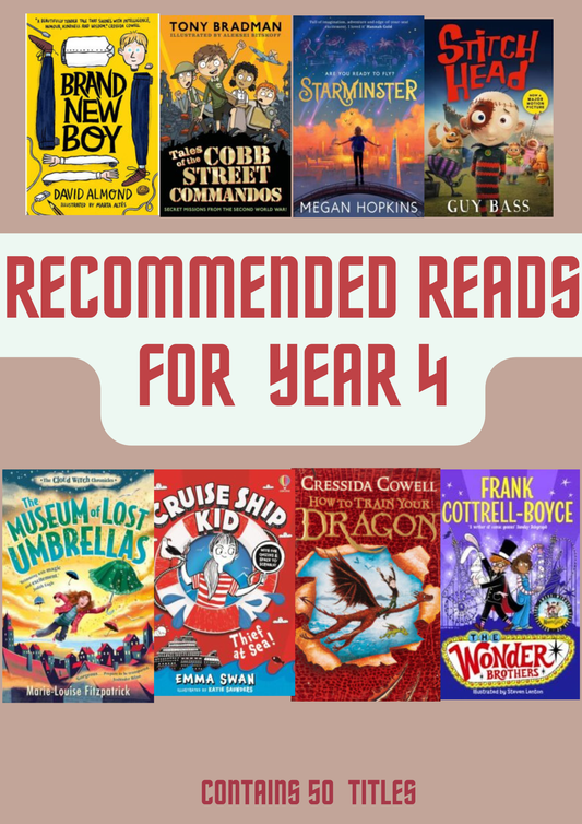 50 Recommended Reads for Year 4