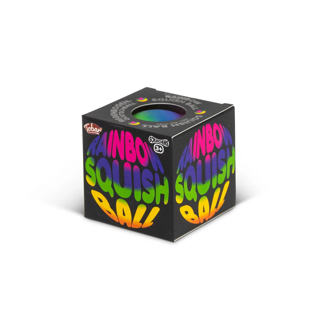 SCRUNCHEMS RAINBOW SQUISH BALL (PACK OF 12)