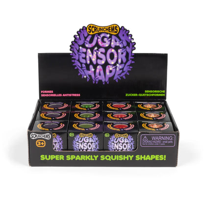 SCRUNCHEMS SENSORY SUGAR SHAPES (Pack of 12)