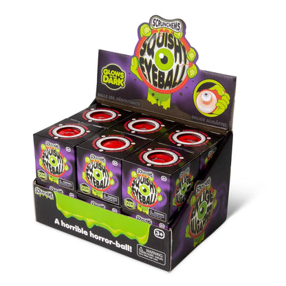 SCRUNCHEMS SQUISHY EYE-BALL (PACK OF 12)