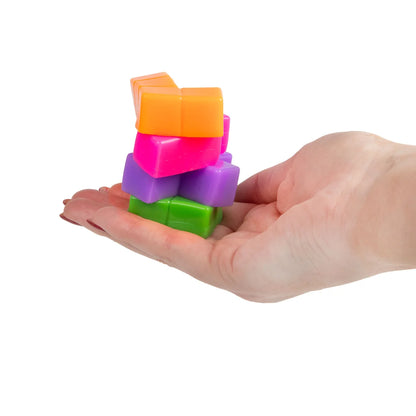 SCRUNCHEMS STICKY SQUISHY PUZZLE CUBE (PACK OF 12)