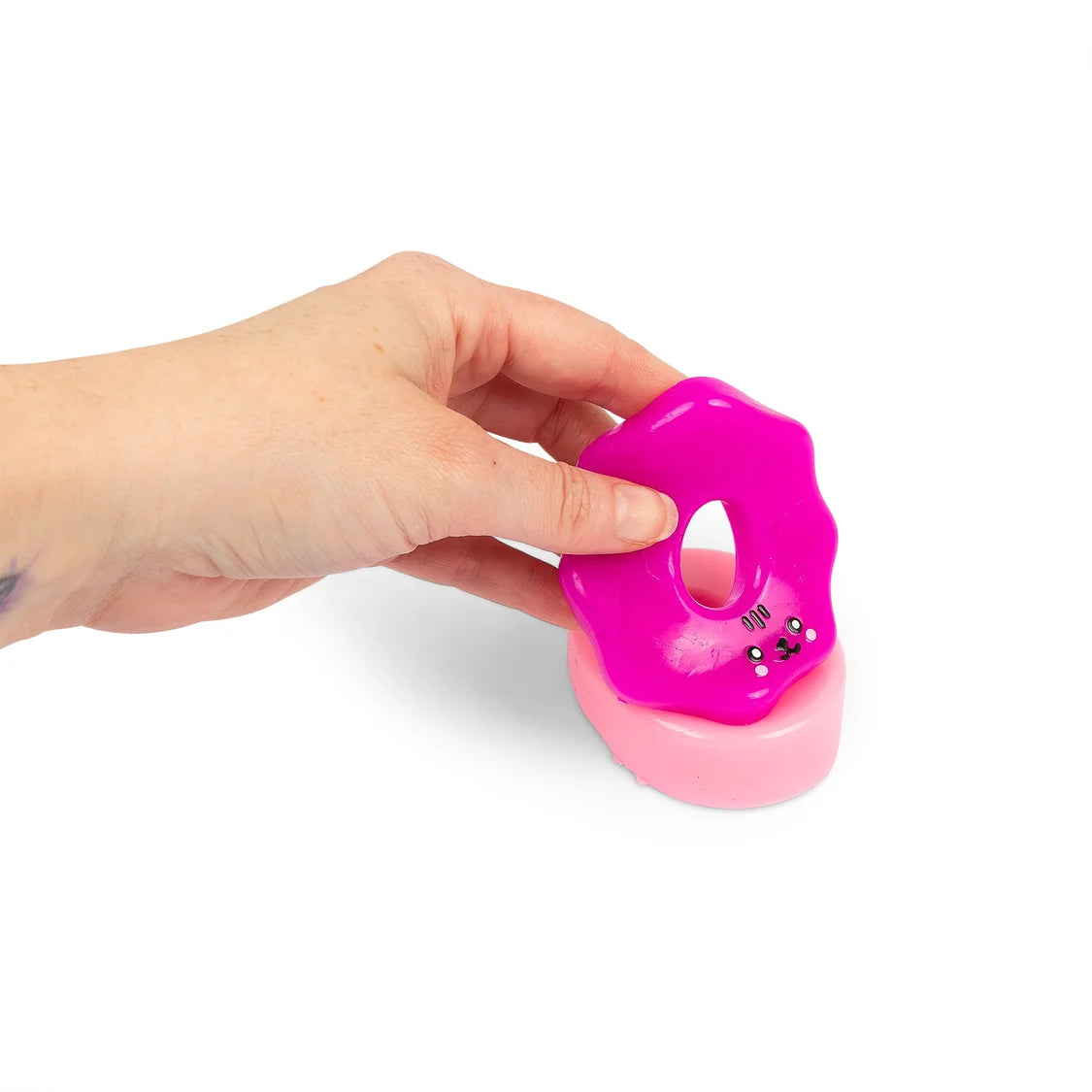 SCRUNCHEMS STICKY SQUISHY DONUT (PACK OF 12)