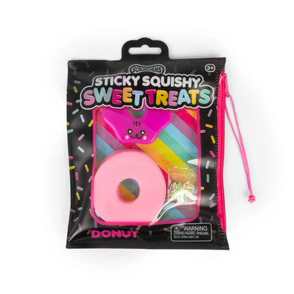 SCRUNCHEMS STICKY SQUISHY DONUT (PACK OF 12)
