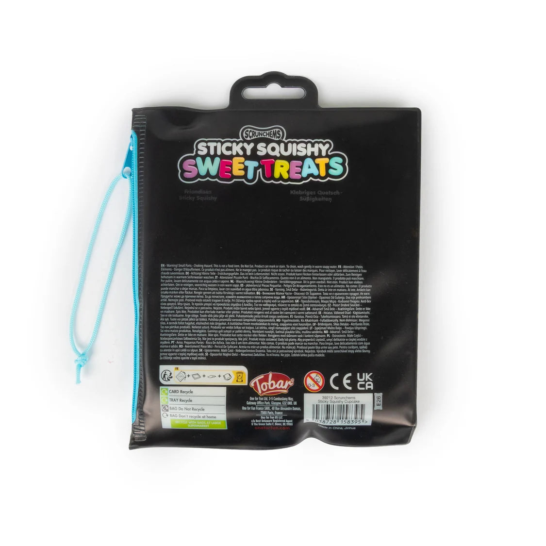 SCRUNCHEMS STICKY SQUISHY CUPCAKE (PACK OF 12)