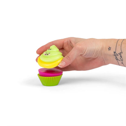SCRUNCHEMS STICKY SQUISHY CUPCAKE (PACK OF 12)