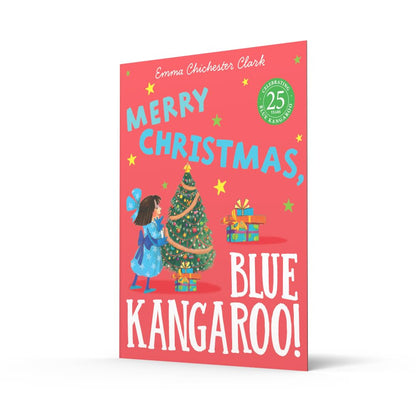 Merry Christmas Blue Kangaroo