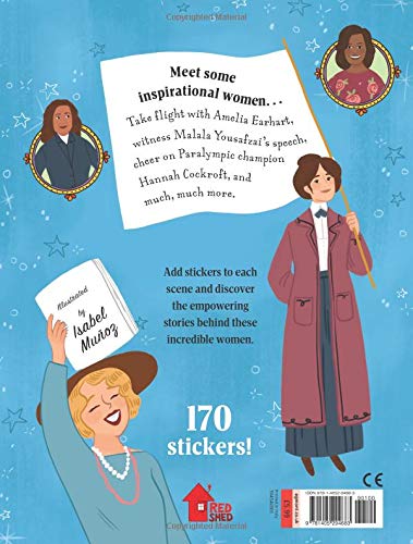 Amazing Women Sticker Scenes