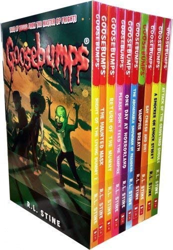 Goosebumps Shocker ( a set of 10 books)