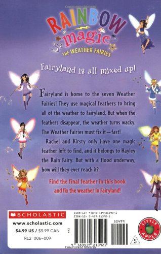 Rainbow Magic: Hayley The Rain Fairy ( Book 7 of 7 in the Weather Fairies Series)