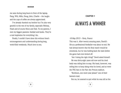 Classic Football Heroes: Beckham