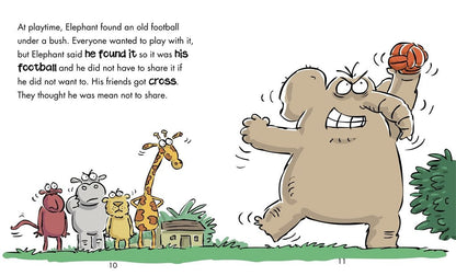 Behaviour Matters: Elephant Learns to Share- A book about sharing