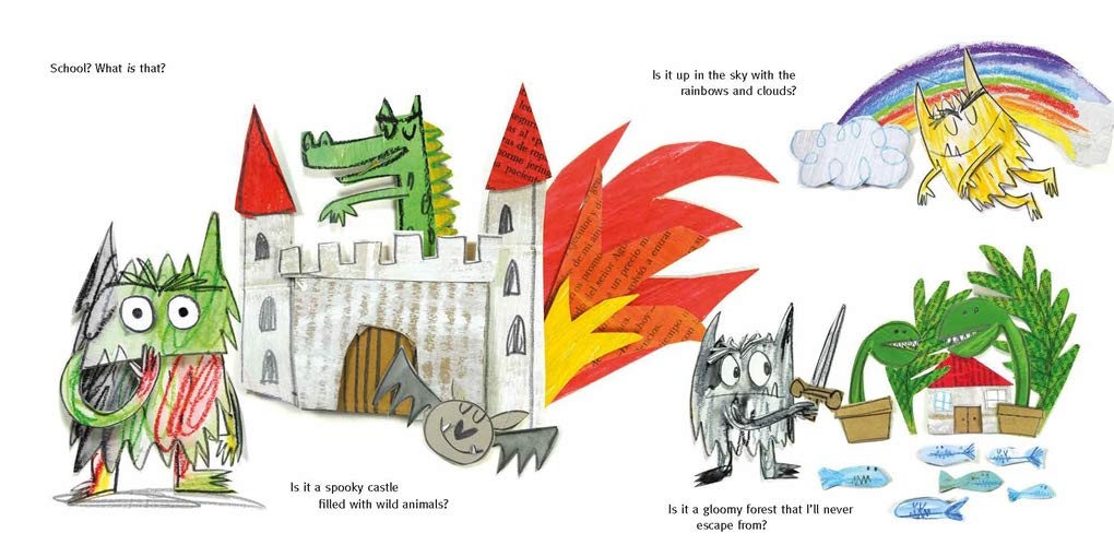 The Colour Monster Goes to School: Perfect book to tackle school nerves ( Pack of 30)