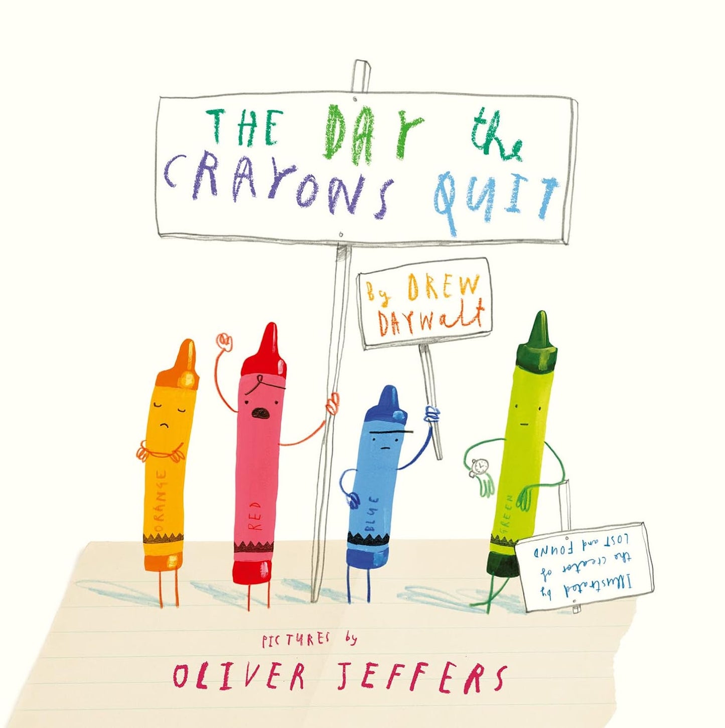 The day the crayons quit ( Pack of 30 )