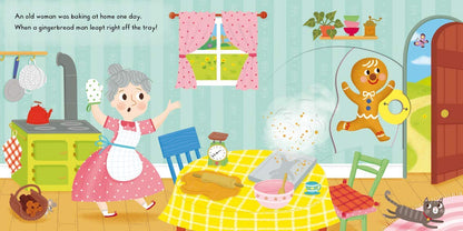 Campbell: First Stories: Gingerbread Man (push pull slide)