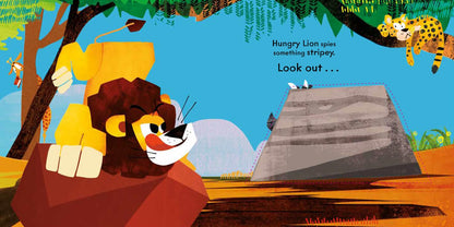 LOOK OUT! HUNGRY LION