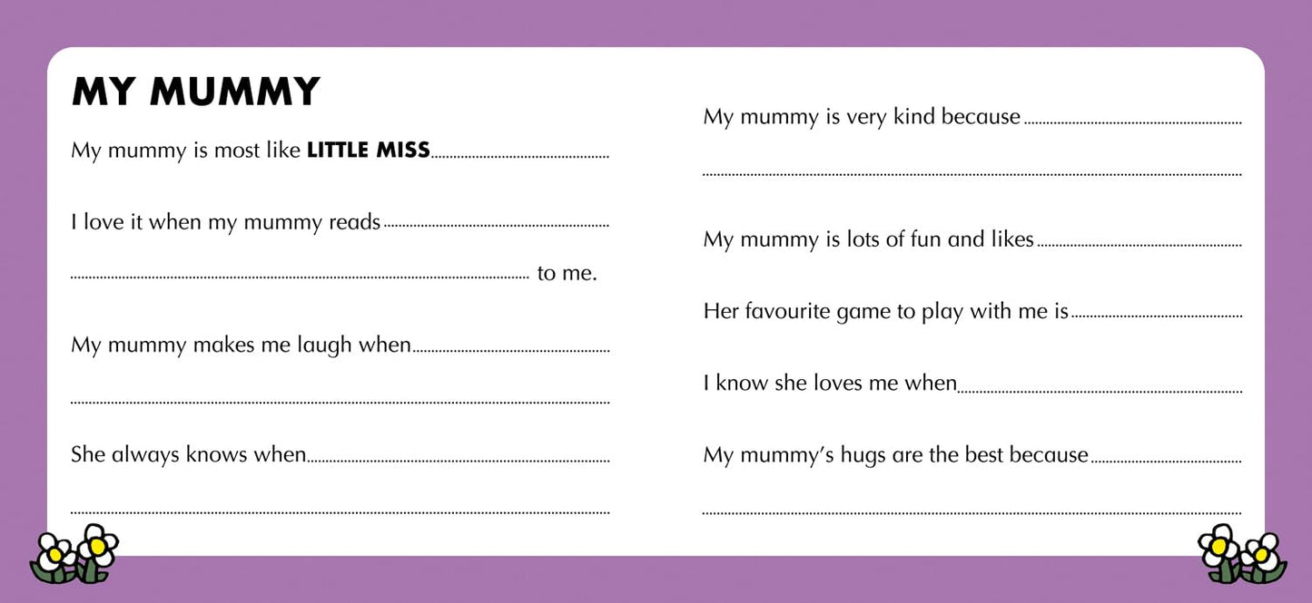 Mr Men Little Miss: My Mummy & Me