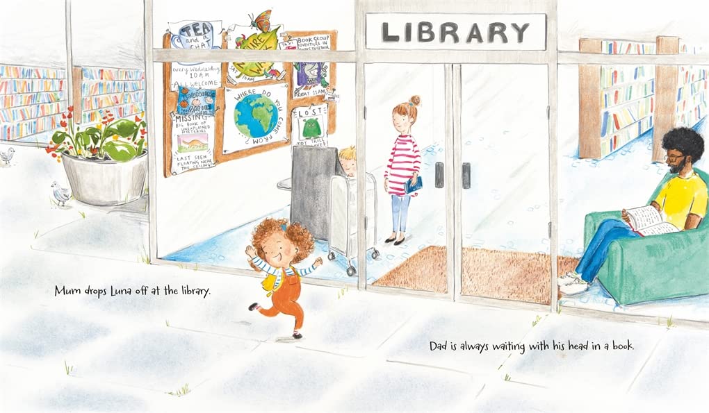 Luna Loves Library Day