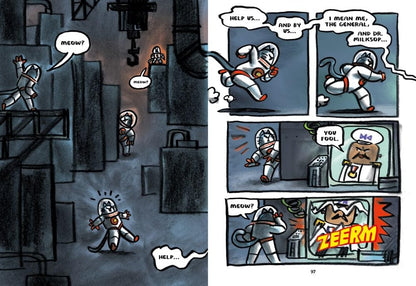 The First Cat in Space 3 — THE FIRST CAT IN SPACE AND THE WRATH OF THE PAPERCLIP: A Graphic Novel