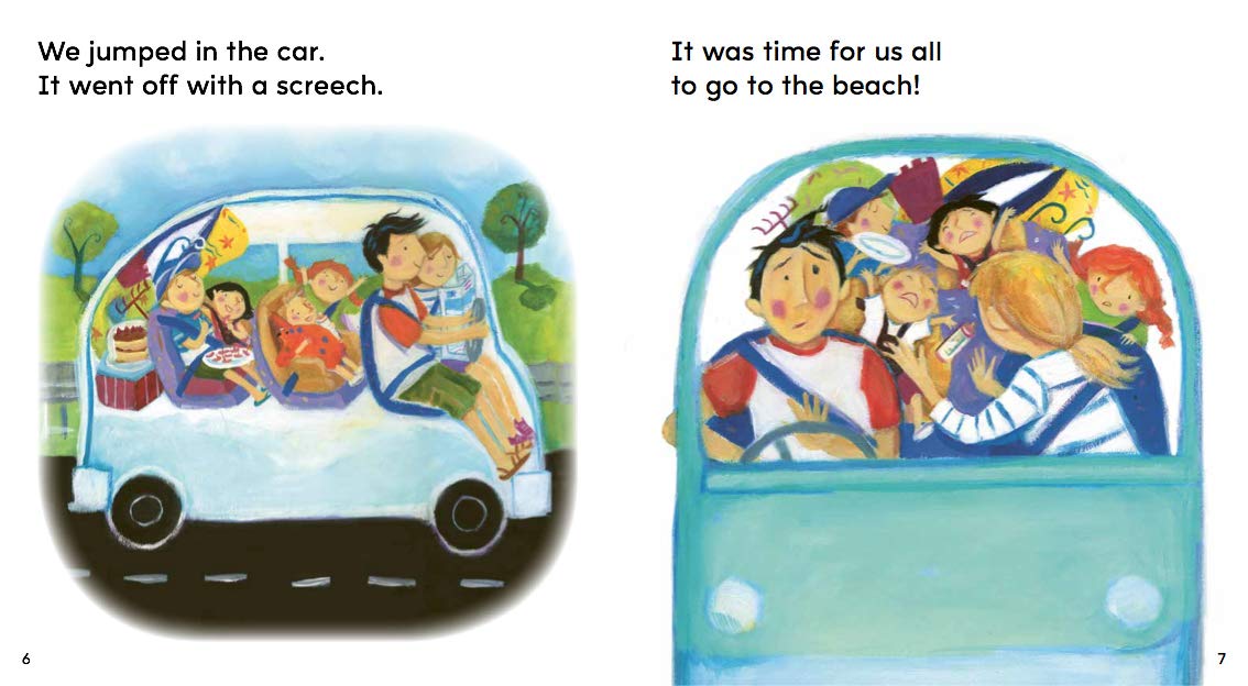 Reading Gems: (Level 2) Fun at the Beach