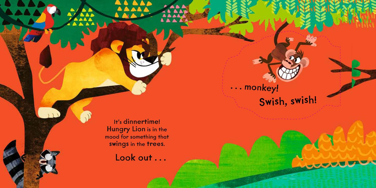 LOOK OUT! HUNGRY LION