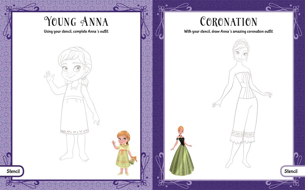 Design & Create: Disney Frozen Sketchpad