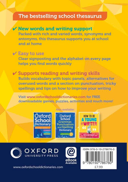 OXFORD SCHOOL THESAURUS 2023 (Paperback) (Pack of 30)