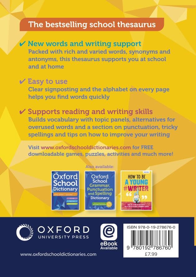 OXFORD SCHOOL THESAURUS 2023 (Paperback) (Pack of 30)