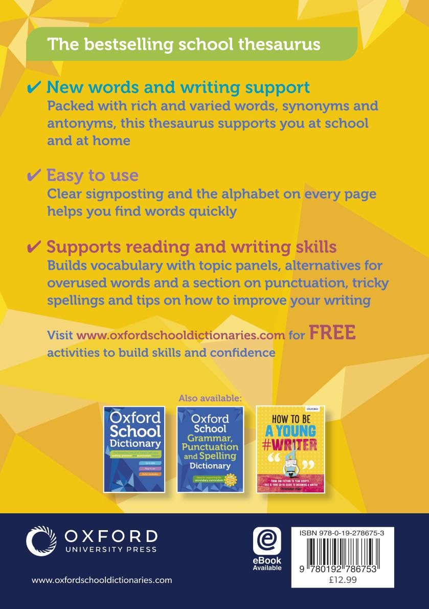 OXFORD SCHOOL THESAURUS 2023(Hardback) (Pack of 30)