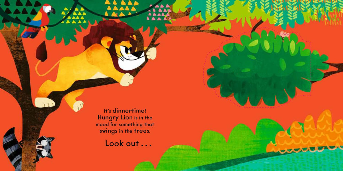 LOOK OUT! HUNGRY LION