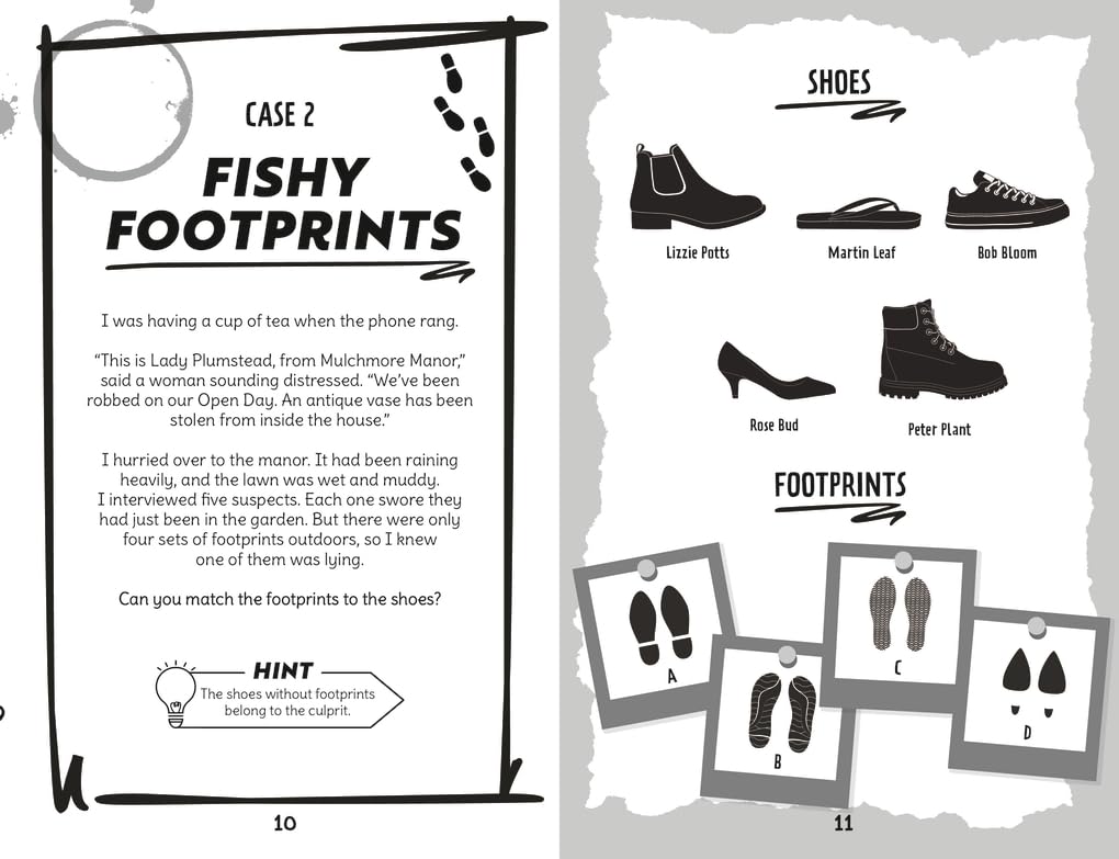 Cluedunnit- 5 Minute Mystery Puzzles for Kids