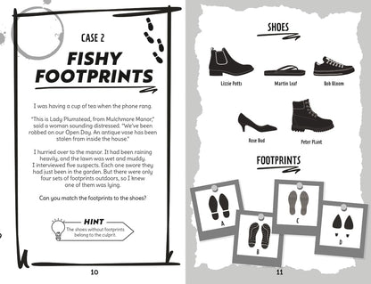 Cluedunnit- 5 Minute Mystery Puzzles for Kids