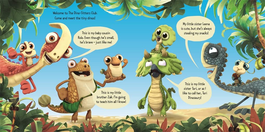 GIGANTOSAURUS | THE DINO-SITTERS CLUB (Pack Of 10)