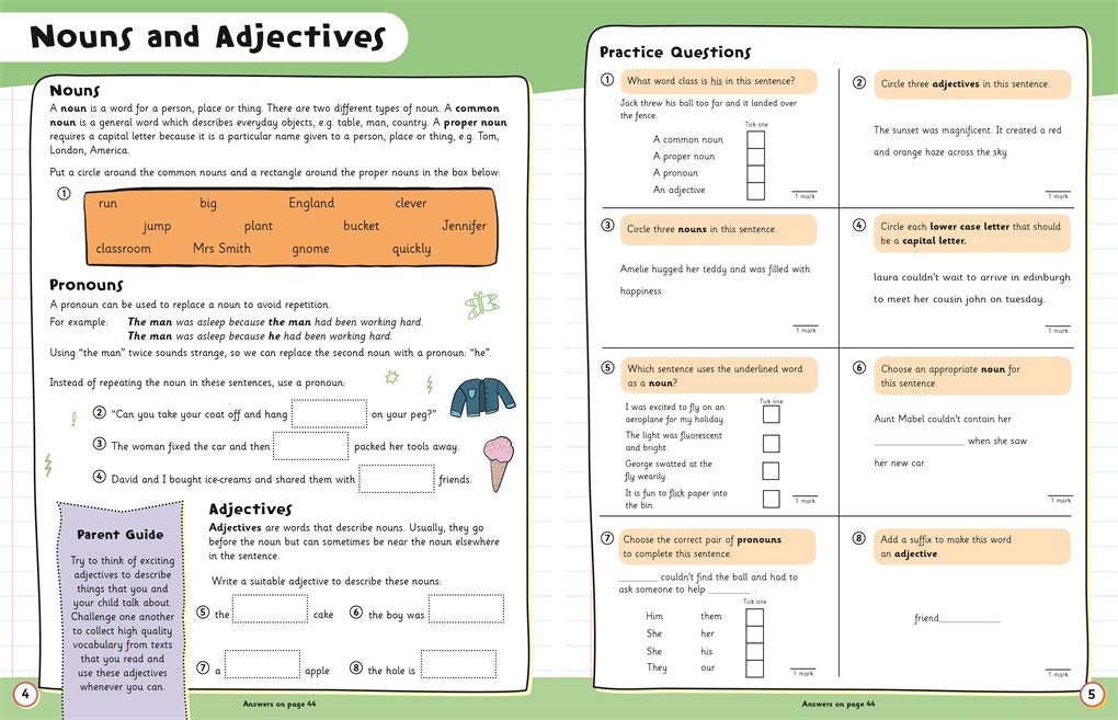 Help with Homework: Key Stage 2 English: Don't Panic SATs
