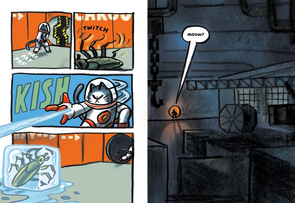 The First Cat in Space 3 — THE FIRST CAT IN SPACE AND THE WRATH OF THE PAPERCLIP: A Graphic Novel